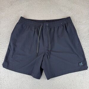 Howler Brothers Deep Set Board Shorts Blue Drawstring Men's Xl Swim Trunks